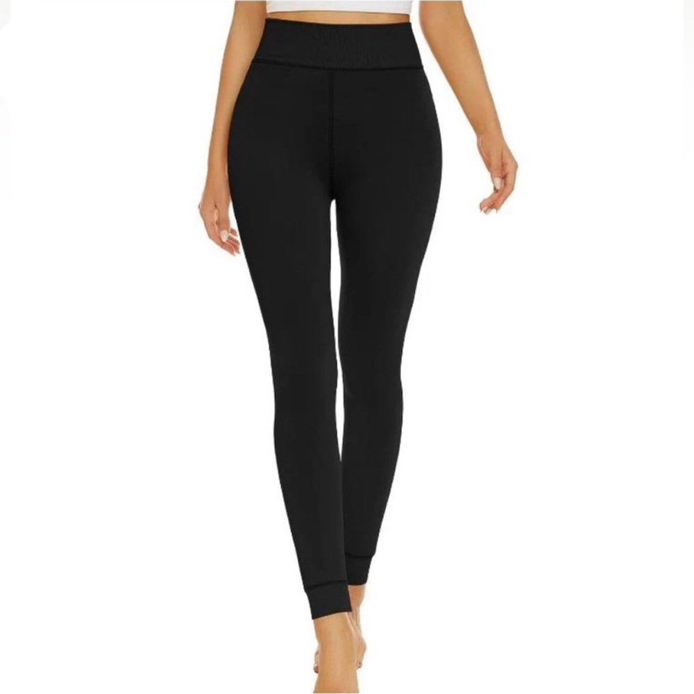 High Waist thick Fleece Lined Leggings
